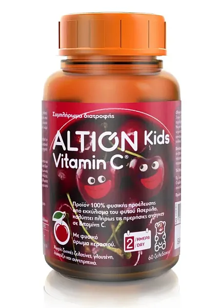 Altion Kids Vitaminc C 60 ζελεδάκια